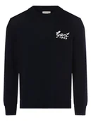 Swetry męskie - Gant - Sweter męski, niebieski - miniaturka - grafika 1