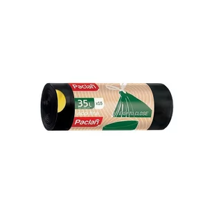 Paclan Worki na odpady 35l Eco line (15 sztuk) - Worki na śmieci - miniaturka - grafika 1