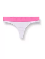 Majtki damskie - KARL LAGERFELD Kobiety Stringi z logo, Pastelowa Lila, L - miniaturka - grafika 1