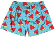 Spodnie i spodenki dla chłopców - Horsefeathers MANNY MELON szorty męskie z nadrukiem - XXL - miniaturka - grafika 1