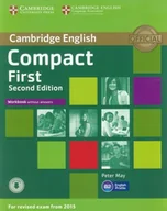 Książki do nauki języka angielskiego - Compact First Workbook without answers - Cambridge University Press - miniaturka - grafika 1