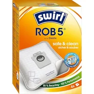 Worki do odkurzaczy - Swirl ROB 5 EcoPor worki do odkurzacza do różnych modeli robotów odkurzających firmy Dreame, 4 worki - miniaturka - grafika 1