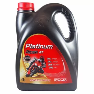 PLATINUM Rider 4T 10W40 4L - Oleje silnikowe - miniaturka - grafika 1