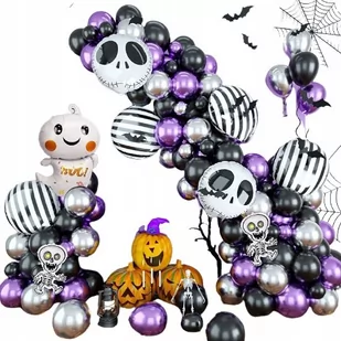 Girlanda balony, Halloween, Zestaw na impręzę bal lub urodziny mega jakość - Zabawki interaktywne dla dzieci Girlanda balony, Halloween, Zestaw na impręzę bal lub urodziny mega jakość - Zabawki interaktywne dla dzieci - miniaturka - grafika 1