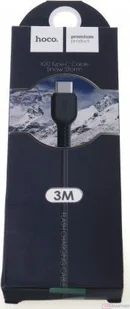 Kabel USB Hoco USB-A - USB-C 2 m Czarny (X20) - Kable USB - miniaturka - grafika 1