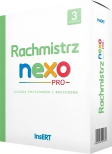 Rachmistrz nexo PRO 3 st. + Rachmistrz nexo krok po kroku - Programy finansowe i kadrowe - miniaturka - grafika 1