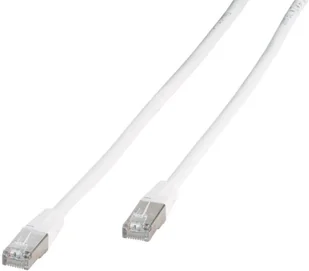 Vivanco network cable CAT 6 5m, white - Kable komputerowe i do monitorów - miniaturka - grafika 1