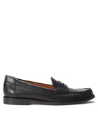 Mokasyny damskie - Polo Ralph Lauren Mokasyny Penny 818923252003 Czarny - miniaturka - grafika 1