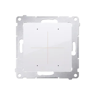 Kontakt Simon Kontroler przyciskowy Simon 54 GO - biały - Systemy inteligentnych domów - miniaturka - grafika 1