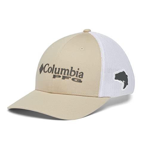 Columbia PFG czapka z siatką Skamieniały/Grill/Biały/Bas L-XL