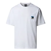 Koszulki męskie - Koszulka męska The North Face Mountain 0A8E3MFN41 - biała - miniaturka - grafika 1