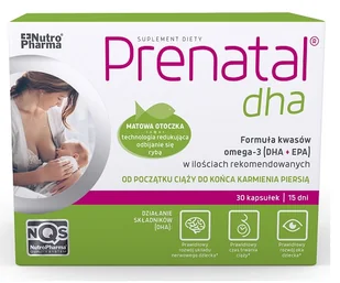 Prenatal DHA 30 kapsułek - Witaminy i minerały - miniaturka - grafika 1
