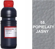Środki do obuwia i ubrań - G12-85 POPIELATY JASNY 55 RENOSKÓR FARBA DO SKÓRY RENOWATOR KOLORU + LAKIER - miniaturka - grafika 1