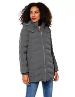 Kurtki damskie - Street One Damska kurtka pikowana A201715, Frost Grey Melange, 46 szt.), szary melanż, 46 - miniaturka - grafika 1