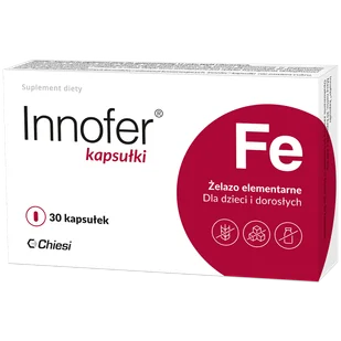 Innofer, 30 kapsułek - Witaminy i minerały - miniaturka - grafika 1