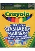 Crayola Flamastry super spieralne 8 sztuk - Przybory szkolne - miniaturka - grafika 3