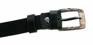 Pasek Damski Skórzany PAS-MAX (PL) Skóra Licowa EXTRA Gładki 25 mm ZIELONY - Paski Pasek Damski Skórzany PAS-MAX (PL) Skóra Licowa EXTRA Gładki 25 mm ZIELONY - Paski - miniaturka - grafika 4