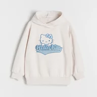 Bluzki dla dziewczynek - Reserved - Bluza Hello Kitty - Kremowy - miniaturka - grafika 1