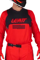 Odzież motocyklowa - Bluza cross Leatt Moto 4.5 Lite V26 CzerwonyL - miniaturka - grafika 1