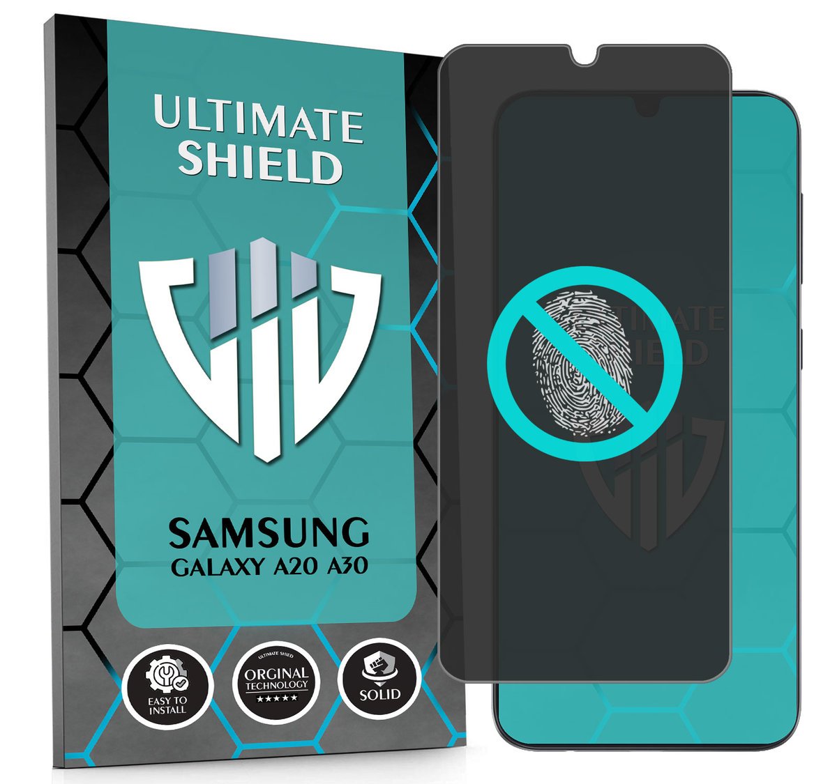 NAJLEPSZE SZKŁO 5D PEŁNE DO SAMSUNG GALAXY A20 A30 NIETŁUKĄCE ORYGINAŁ