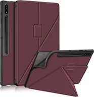 Etui do tabletów - Etui do Samsung Galaxy Tab S8 Ultra 5G Skórzane Brązowe - miniaturka - grafika 1