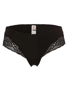 Triumph Slipy Kobiety Sztuczne włókno czarny jednolity, 36 - Majtki damskie - miniaturka - grafika 1