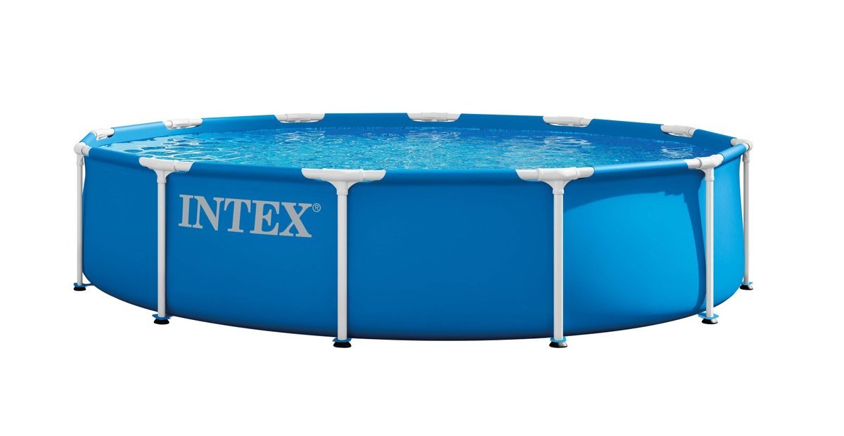 Intex Basen Stelażowy Ogrodowy Okrągły 366X76 Cm 28210Nd