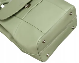 Klasyczny Plecak Damski Ze Skóry Ekologicznej Lumarko! - Plecaki - miniaturka - grafika 9