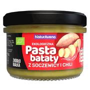 Pasty warzywne - NaturAvena PASTA Z SOCZEWICY, BATATÓW I CHILI 185G - miniaturka - grafika 1