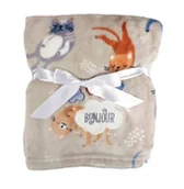 Koce i narzuty dla dzieci - Kocyk 75 x 100 Mikrofibra z Haftem Ricco RI6B - miniaturka - grafika 1