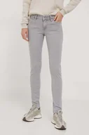 Spodnie damskie - Pepe Jeans jeansy damskie kolor szary - miniaturka - grafika 1