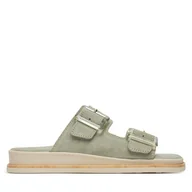 Klapki i japonki damskie - Klapki Tamaris 1-27207-42 Zielony - miniaturka - grafika 1