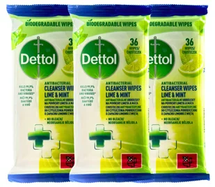 DETTOL Antybakteryjne Chusteczki Do Mycia 108 szt. - Dezynfekcja - miniaturka - grafika 1