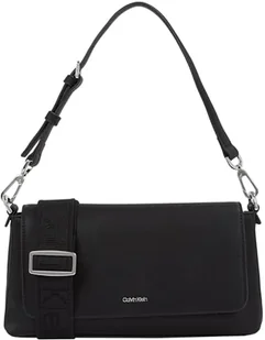 Calvin Klein Damska torba na ramię, czarna, Ck czarny - Torebki damskie - miniaturka - grafika 1