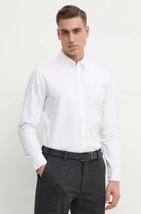 Pepe Jeans koszula bawełniana męska kolor biały regular z kołnierzykiem button-down - Koszule męskie - miniaturka - grafika 1