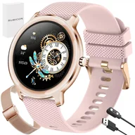 Smartwatch - Rubicon RNBE66 Różowy, różowe złoto - miniaturka - grafika 1