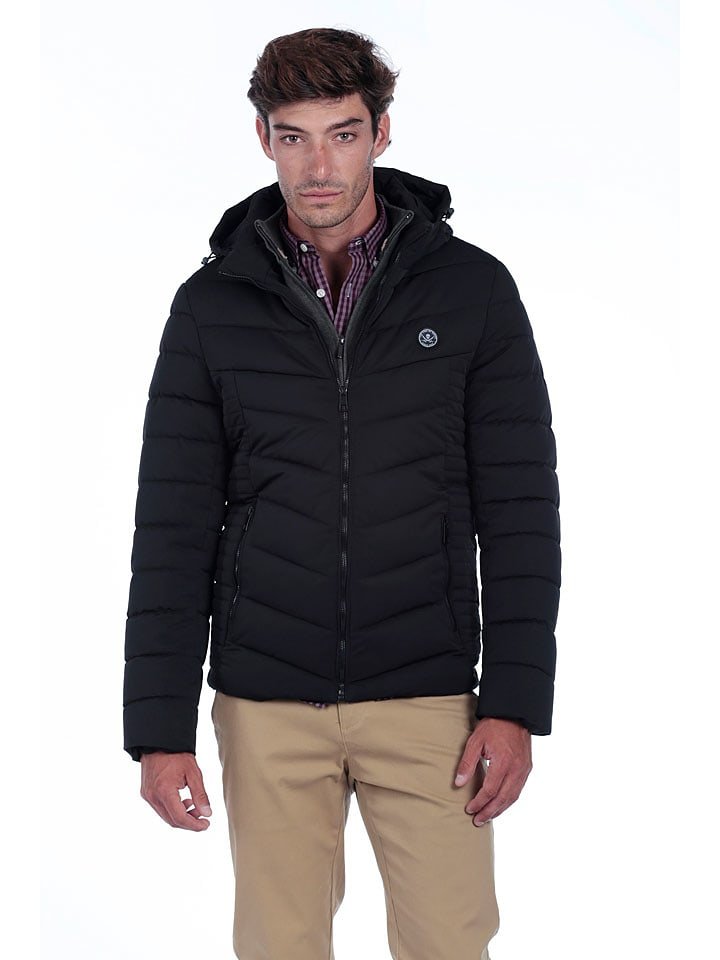 The Time of Bocha Kurtka pikowana w kolorze czarnym