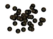 Dekoracje sali - Konfetti Sparkling na czterdzieste urodziny - 36 szt. - miniaturka - grafika 1
