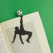 Podpórki do książek - BALVI Zakładka do książki FOOTBALLER piłkarz 13x8,2x2 cm - miniaturka - grafika 1