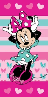 Ręcznik Bawełniany Myszka Minnie 70X140 Cm Mickey - Okrycia kąpielowe dla dzieci - miniaturka - grafika 1