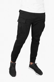 Spodnie męskie - Alpha Industries spodnie bawełniane Airman Pant kolor czarny 188201.03 - grafika 1