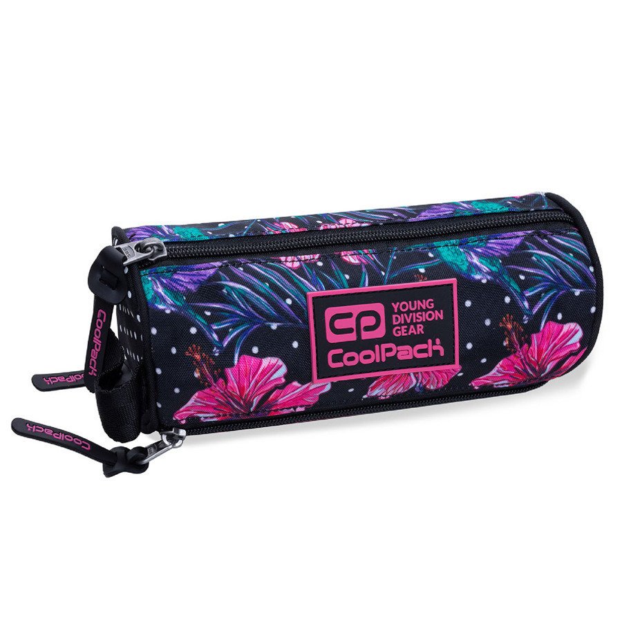 Piórnik tuba dla dziewczynki kwiaty, Omni Blossoms B68102, CoolPack