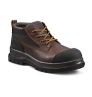 Botki męskie - Buty Carhartt Detroit Chukka S3 dark brown - miniaturka - grafika 1