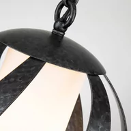 Lampy ogrodowe - Quintiesse Blacksmith QN-BLACKSMITH-P-OBK lampa wisząca 1x60W/E27 - miniaturka - grafika 1