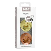 Smoczki uspokajające - BIBS 2-PACK MEADOW & EARTH S Smoczek uspokajający kauczuk Hevea - miniaturka - grafika 1