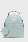 Plecaki - Pepe Jeans plecak SALMA BACK PACK damski kolor turkusowy mały gładki - miniaturka - grafika 1