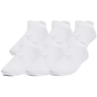 Skarpetki damskie - Skarpety dziecięce Under Armour Yth Essential No Show 6pk S - miniaturka - grafika 1