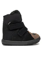 Buty dla dziewczynek - Mrugała Śniegowce MALI 7151/4-99 Czarny - miniaturka - grafika 1