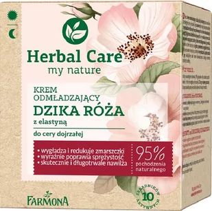 Herbal Care Krem odmładzający DZIKA RÓŻA - Kremy do twarzy - miniaturka - grafika 2