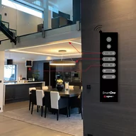 Systemy inteligentnych domów - SLC SmartOne ZigBee pilot 3-kanałowy Mono - miniaturka - grafika 1